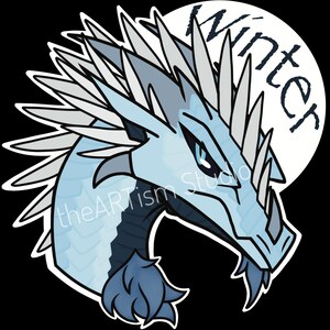 Wings of Fire 3" Vinyl Die Cut Stickers - Set 2 image 5