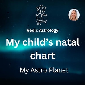 私の子供の出生図、ヴェーダ占星術