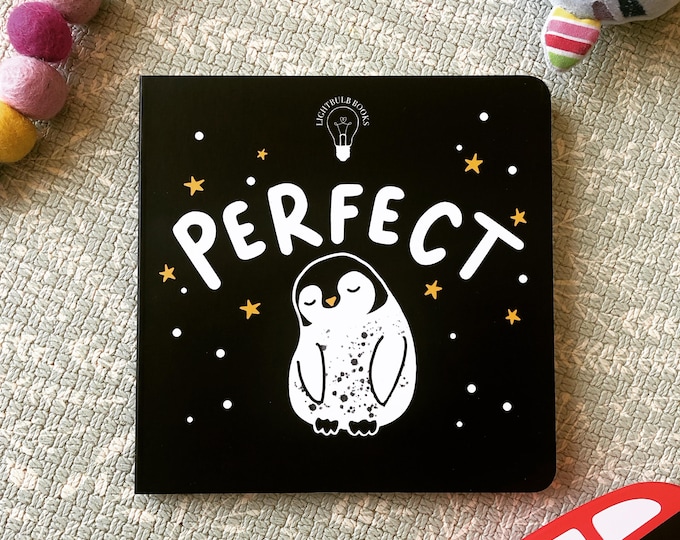 Black and White Baby Board Book, Sensory Gift. Christian gift.