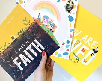 Faith, Hope and Love Children's Trilogy, Christmas, Dedications, Gift Ideas, Baptism, Birthday, New Baby, Christian, Children's Books