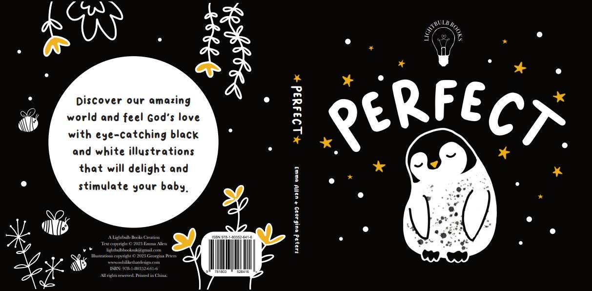 Perfect, Baby Board Book, Baby Book, Black and White, New Baby, Baby