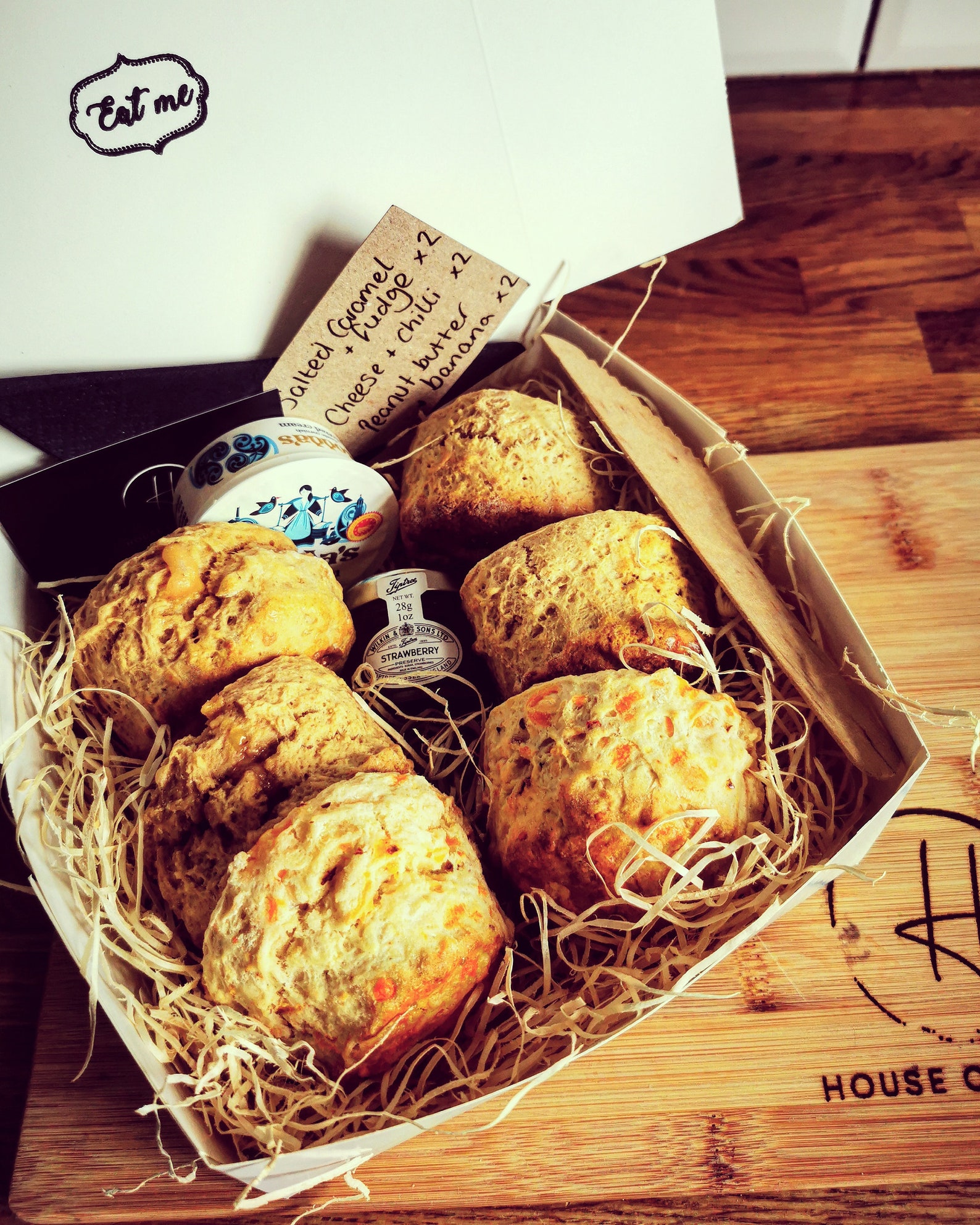 Artisan scones mixed flavour boxes Etsy