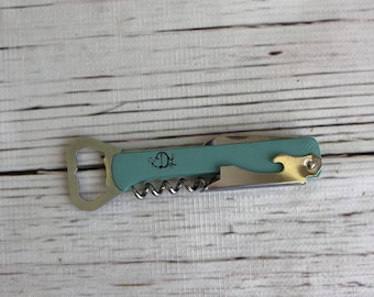 Personalized Wine Opener - Corkscrew Wine Opener - Engraved Wine Opener - Bridesmaid Gift - Housewarming Gift - Bottle Opener -Wedding Favor