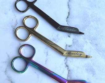 Personalized Bandage Scissors - Trauma Sheers - Medical Surgery Scissors - Nurse Gift - Nurse Appreciation - Nursing School Graduation Gift