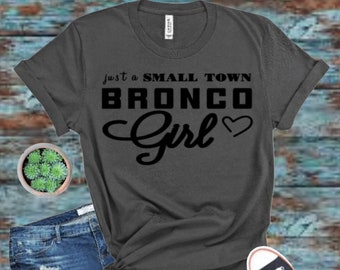 bronco shirts for ladies