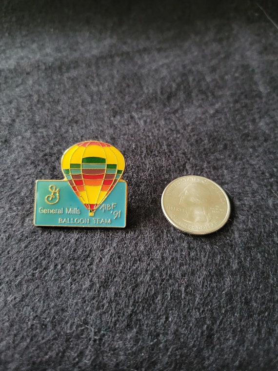 Albuquerque Hot Air Balloon Pins General Mills vi… - image 4