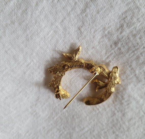Vintage Sara Coventry "C" Letter Brooch/Pin Light… - image 2