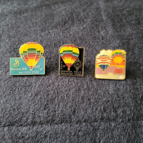 Hot Air Balloon Pins Etsy