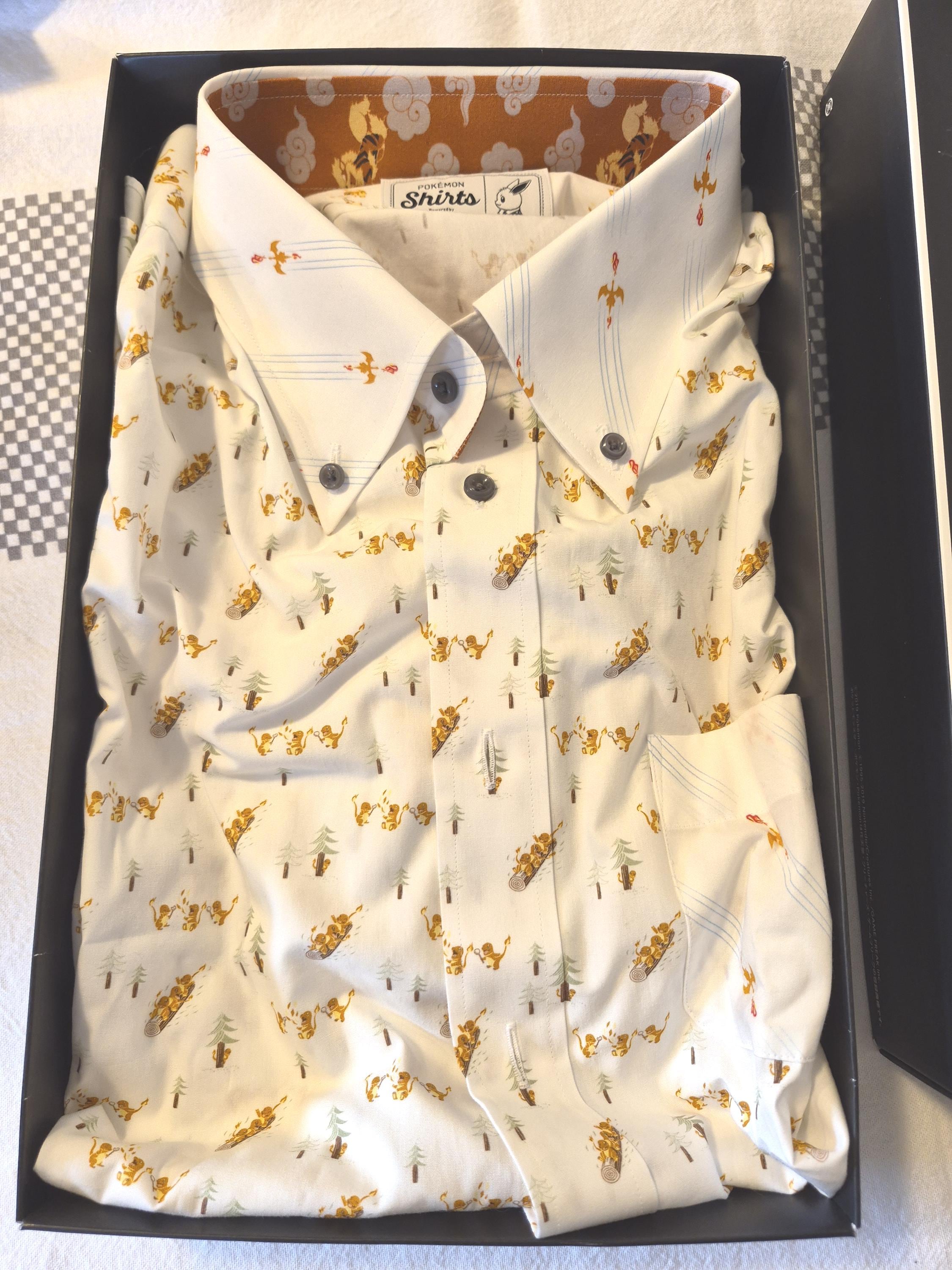 official pokemon dress shirts The Pokemon Company Releases official Pokemon Dress Shirts. : r/malefashionadvice