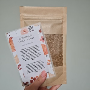 Parasite cleanser Wormwood, Tansy, Clove Herb Mix 120 g.