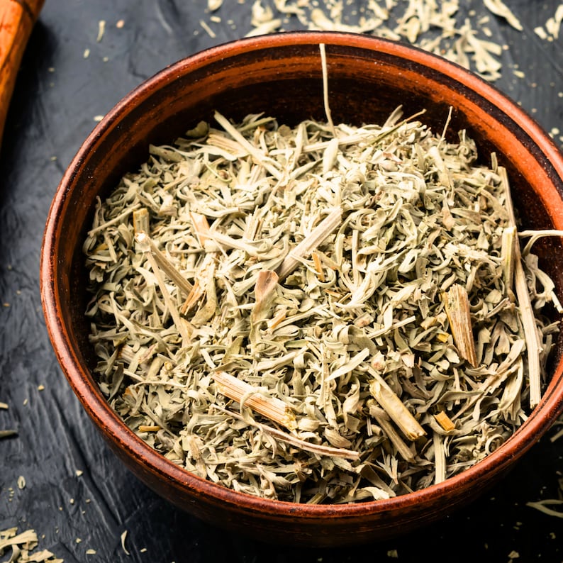 100g Organic Dried Wormwood Herb - Aphrodisiac, Loose Leaf - Foto 8