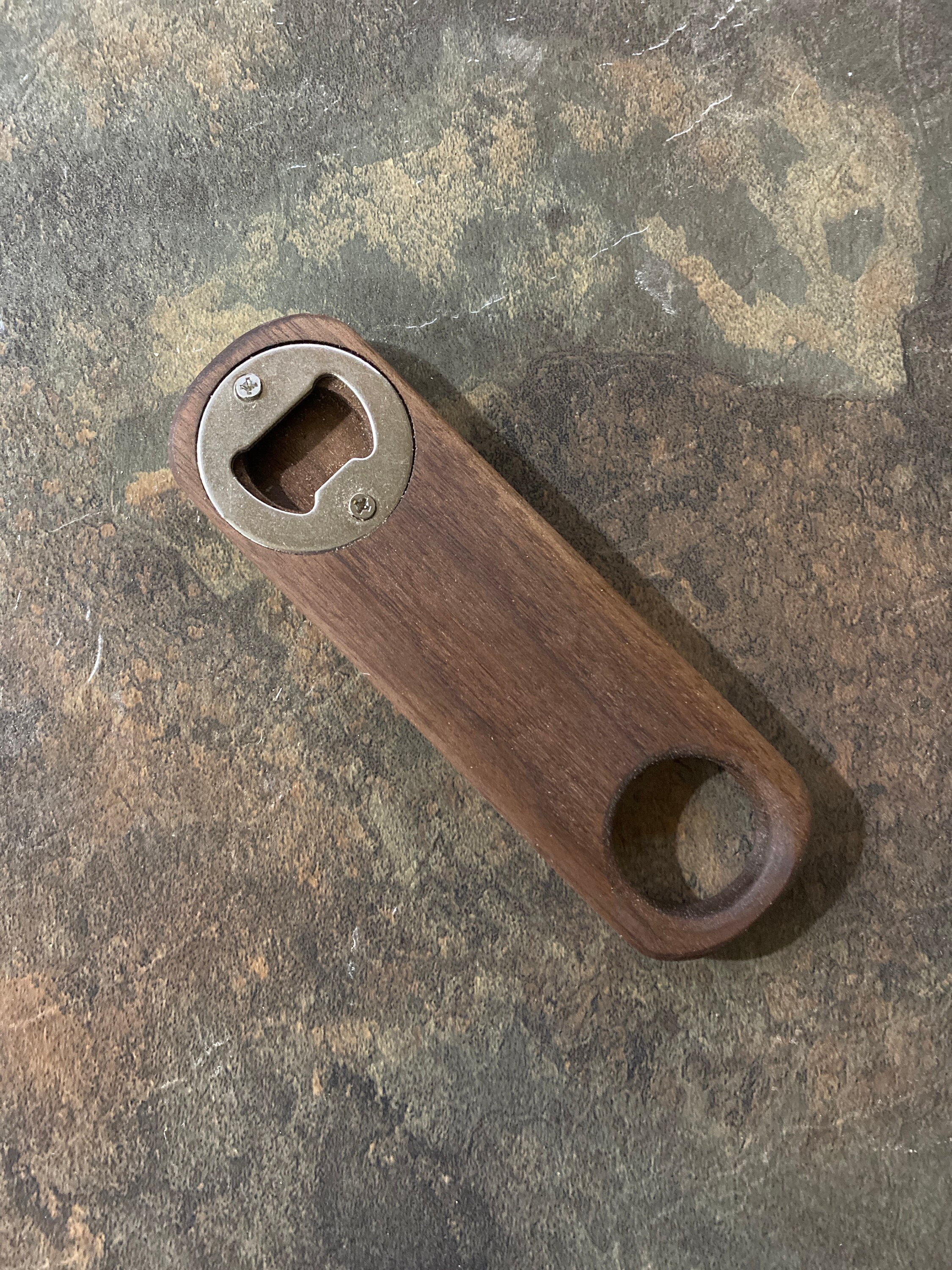 Hardwood Bottle Opener, Classy Bottle Opener Gift, Bar Accessories Gift