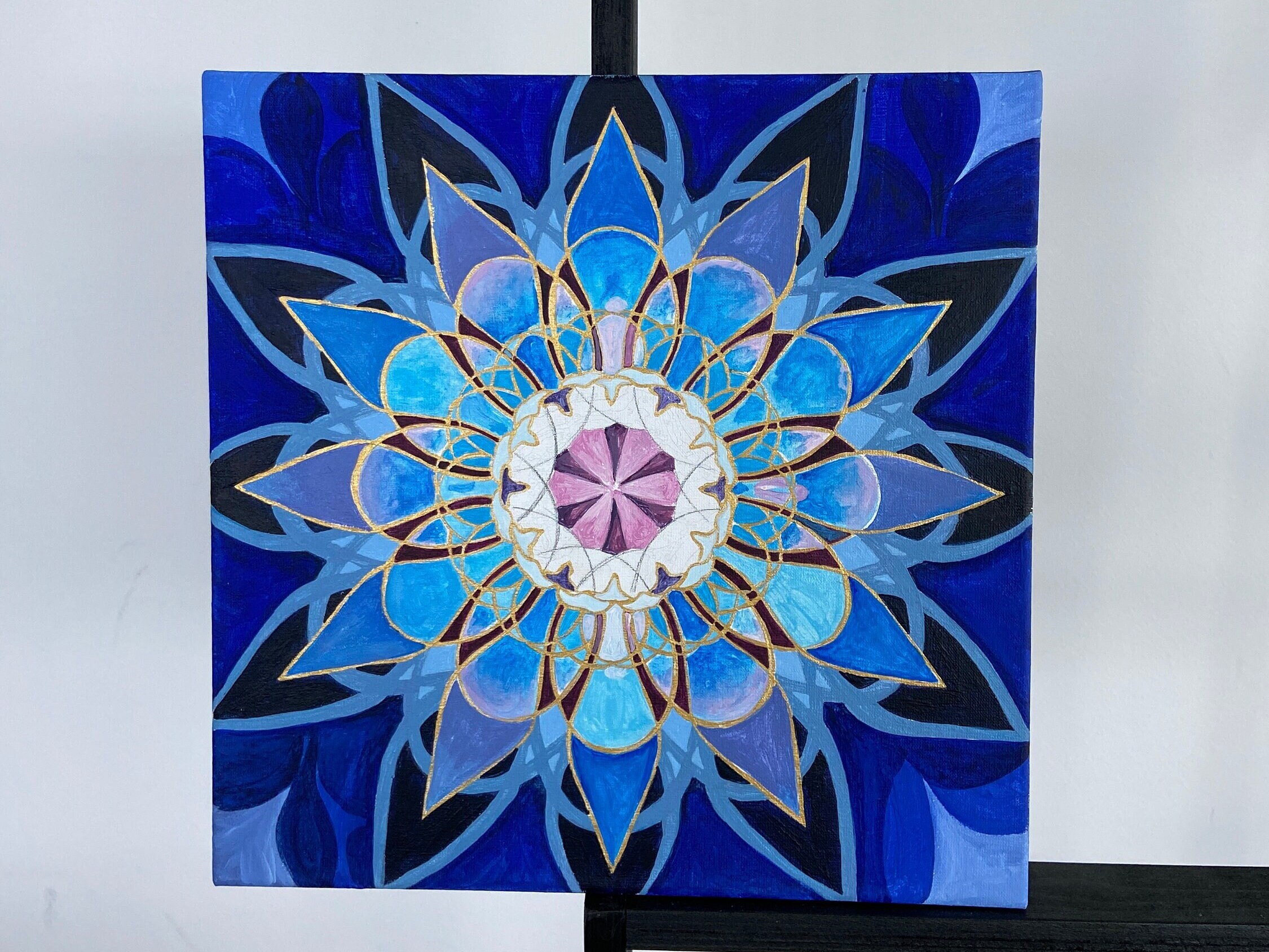 Mandala Wall Art on Commission Custom Acrylic Paintings on - Etsy