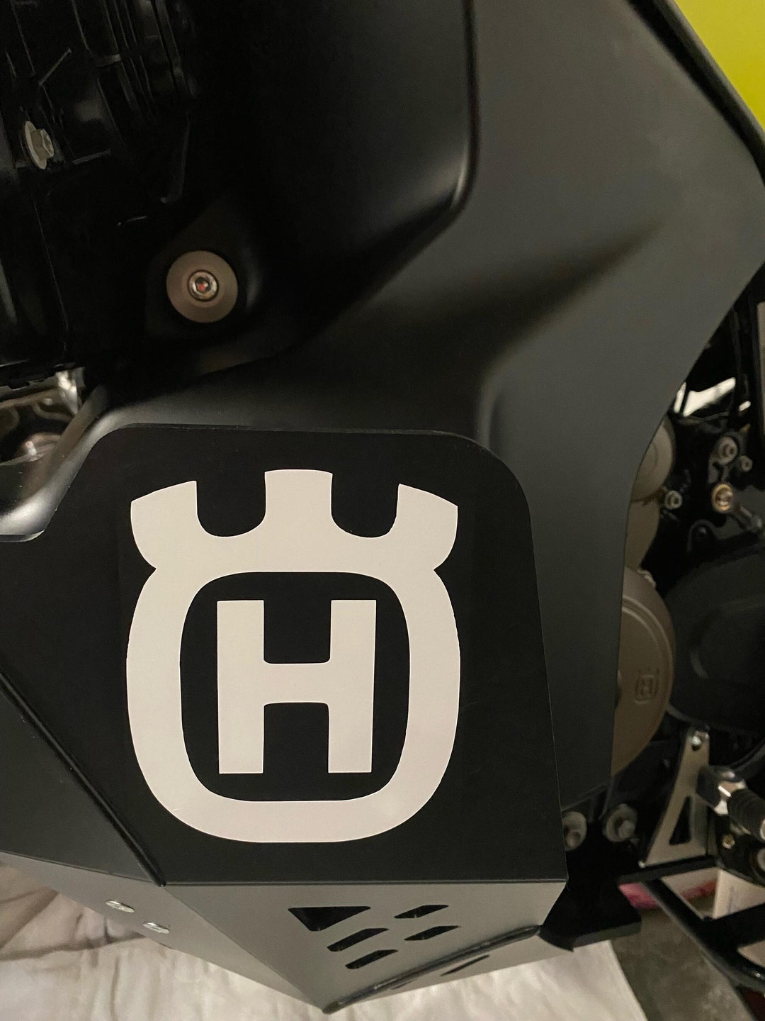Husqvarna Vinyl Decal Sticker Etsy