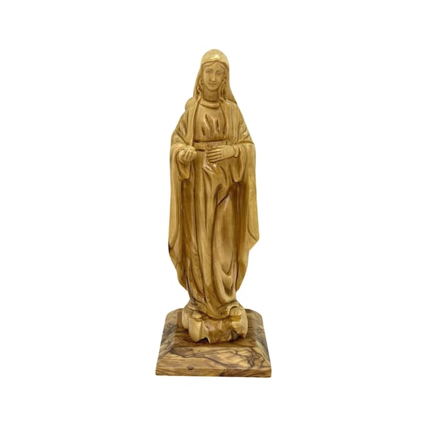 Our Lady Pregnant Statue Etsy