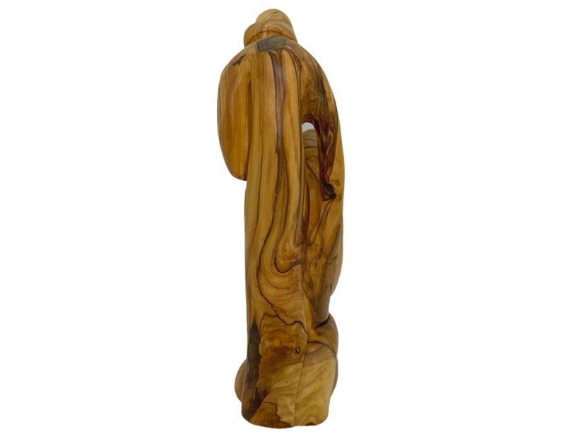 Heart Shaped Holy Family 5 x 2 Inches - Olive Wood Modern Heart Shaped Holy Family 5 x 2 Inches - Olive Wood Modern