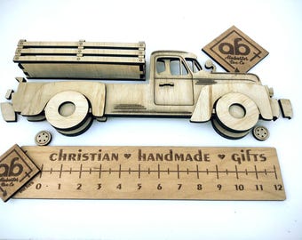 DIY Farmhouse Truck Box | Interchangeable Truck tray | Mantle decor