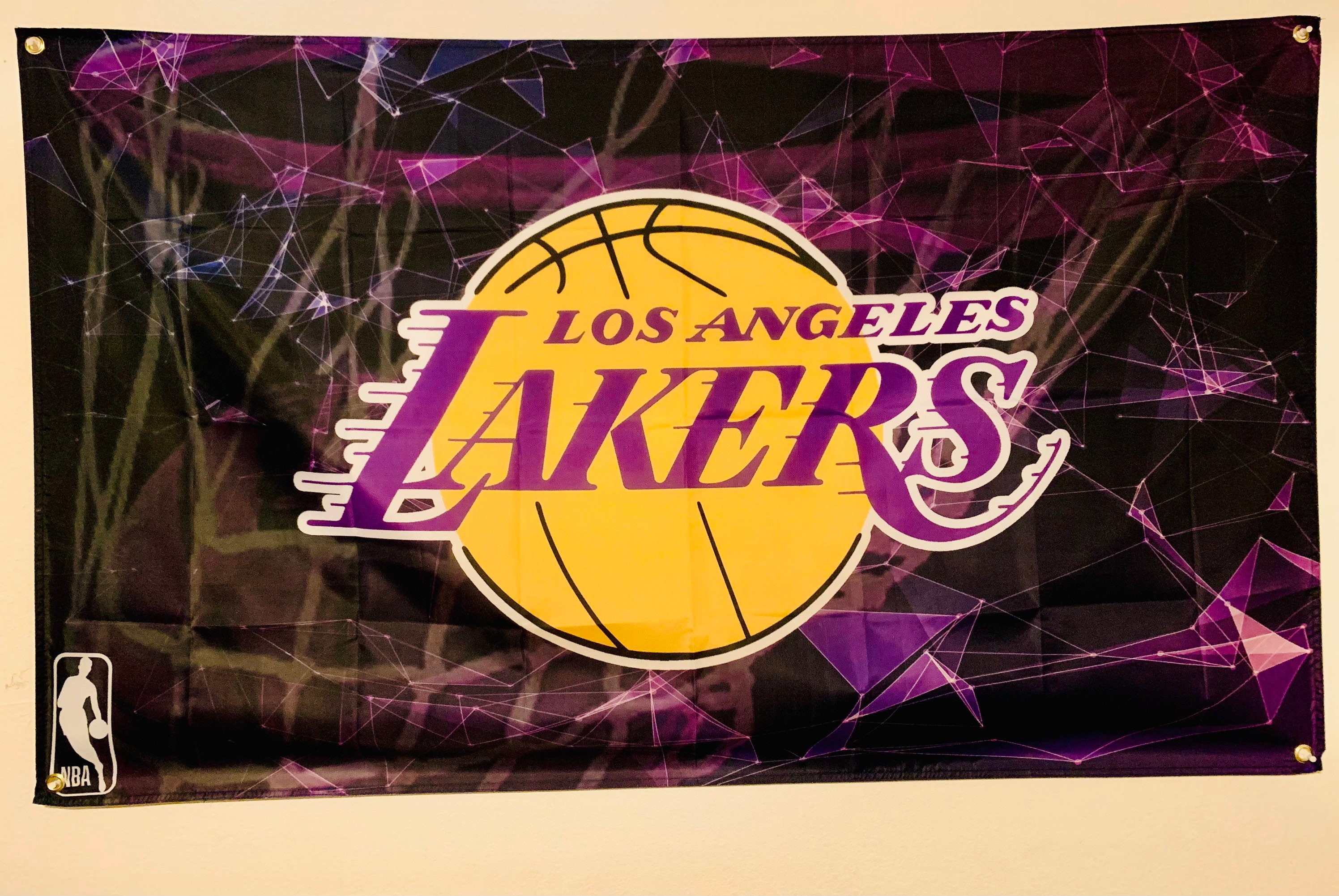 Lakers 8 24 Numbers Flag 3x5 Ft Flag Inspirational Tapestry College Dorm  Room Man Cave Decor Poster