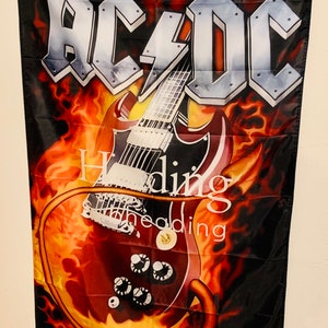 RockAC/DC Flag/BannerSize 36”x60”