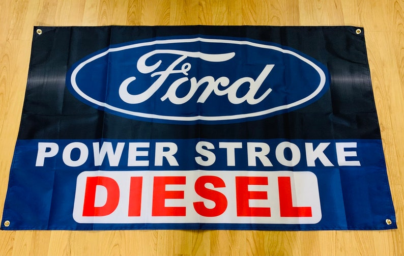 36x60 Ford/racing Flag/banner Etsy