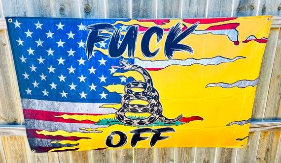 Gadsden Dont Tread On Me - Bandera De Barco De 2 Capas