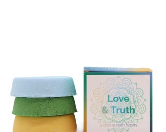 Chakra Bath Fizz - Small box - Love & Truth