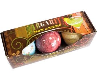 Set of Three Margarita Bath Bombs
