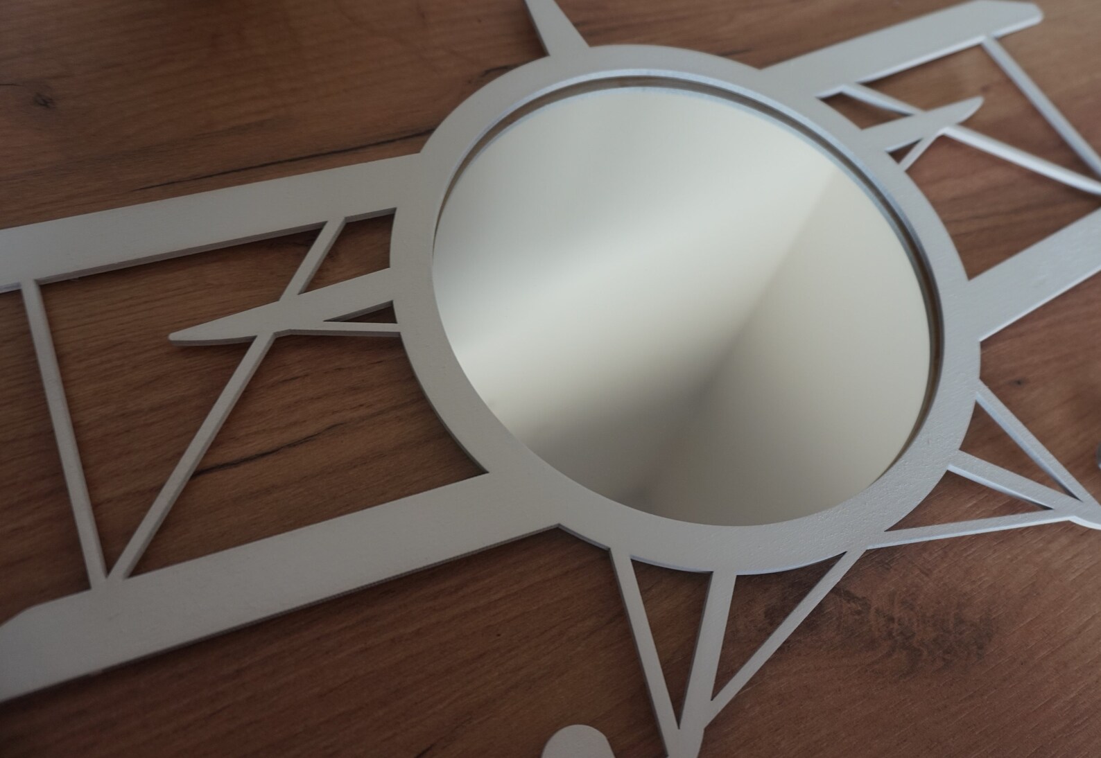 Airplane Mirror Airplane Decor Wooden Airplane White - Etsy