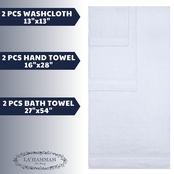 2pcs Cotton Face Towel Kitchen Hand Towel set Absorbent Hotel