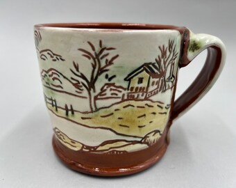 Great Coffee mug with River view #2