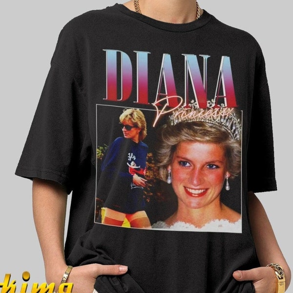 Princess Diana Vintage Unisex T-Shirt DWK181