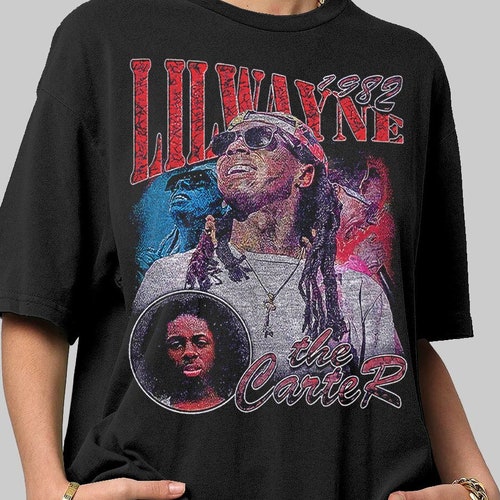 Lil Wayne T Shirt, Vintage Inspired 90's Rap T-shirt Rap Tees