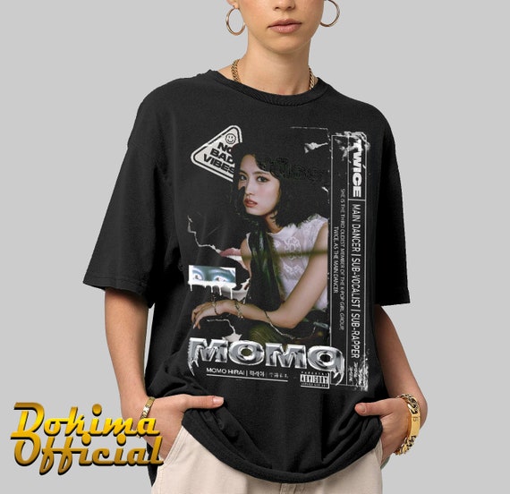 MOMO TWICE KPOP Vintage Style T-shirts 