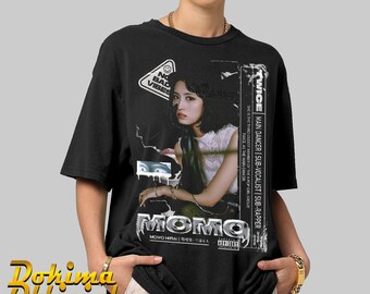 TWICE ライブTシャツ モモ　MOMO M サイズ T-SHIRT〈BLACK〉【M】/ MOMO / TWICE『THIS IS FOR』 – JYP