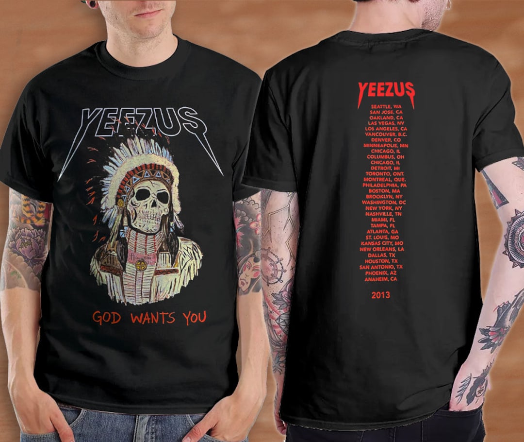 yeezus tour tee