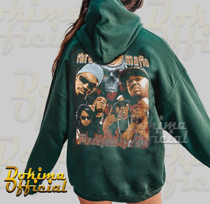 Vintage Live by Yo Rep T-shirt - Three 6 Mafia Live by Yo Rep
