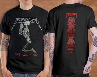 Kanye West Yeezus Tour Merch reaper T Shirt tee yeezy season New Unisex S-5XL... Kanye West Yeezus Tour Merch reaper T Shirt tee yeezy season New Unisex S-5XL...