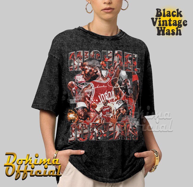 Michael Jordan - Chicago Bulls Vintage Rap Best T-Shirt
