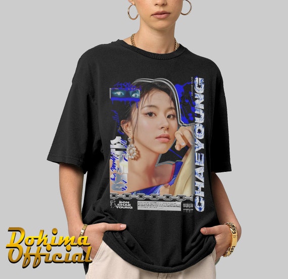 Chaeyoung Twice Kpop Vintage Style T Shirts Gift Twice Etsy