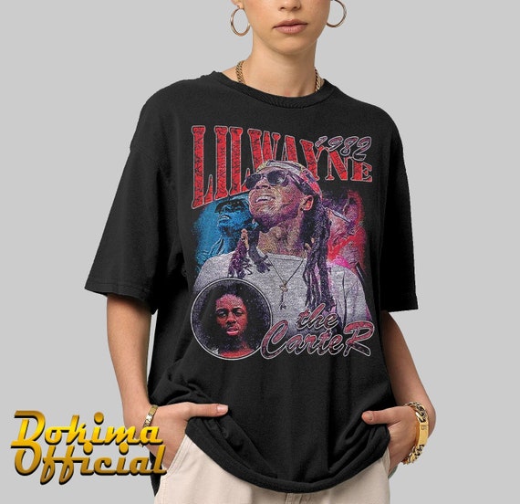 Lil Wayne T Shirt, Vintage Inspired 90's Rap T-shirt Rap Tees