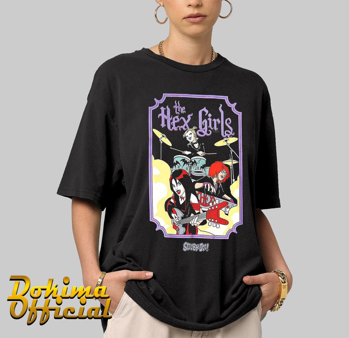 Discover The Hex Girls, Halloween Retro 90er Jahre, Scooby-Doo The Hex Girls T-Shirt