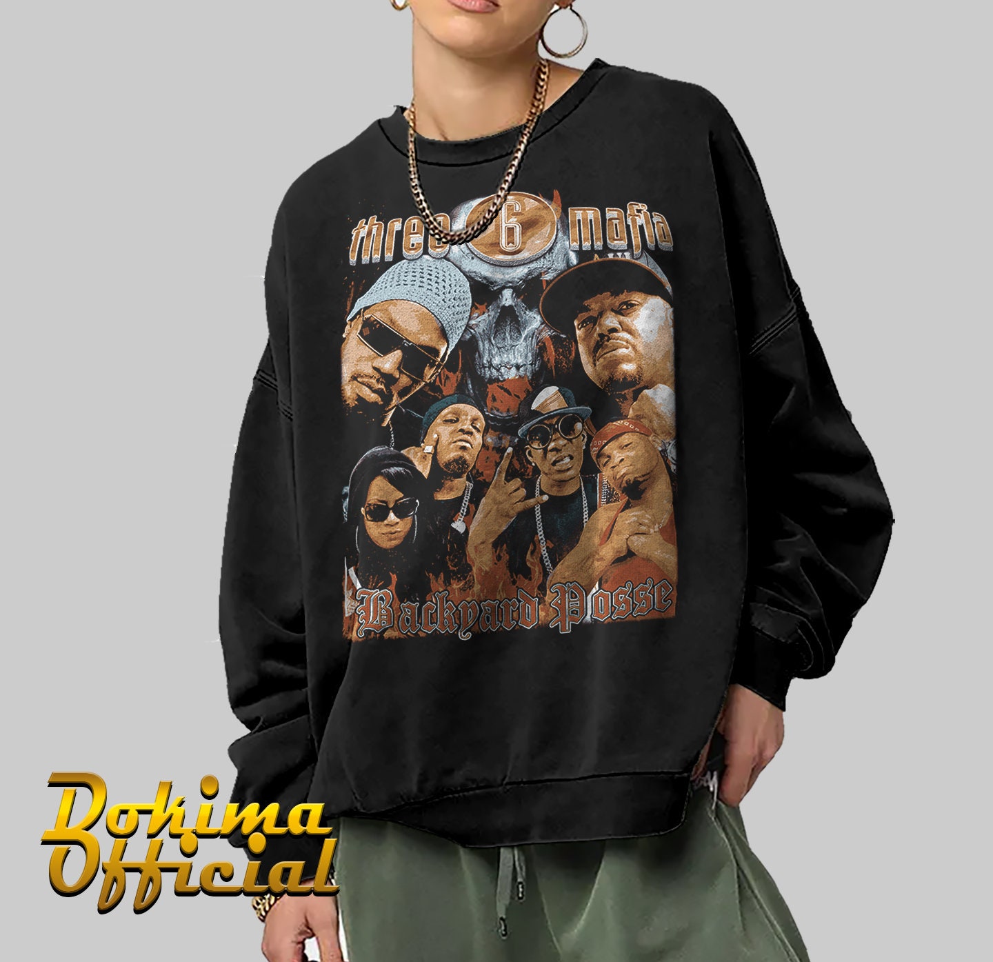 Vintage Live by Yo Rep T-shirt - Three 6 Mafia Live by Yo Rep