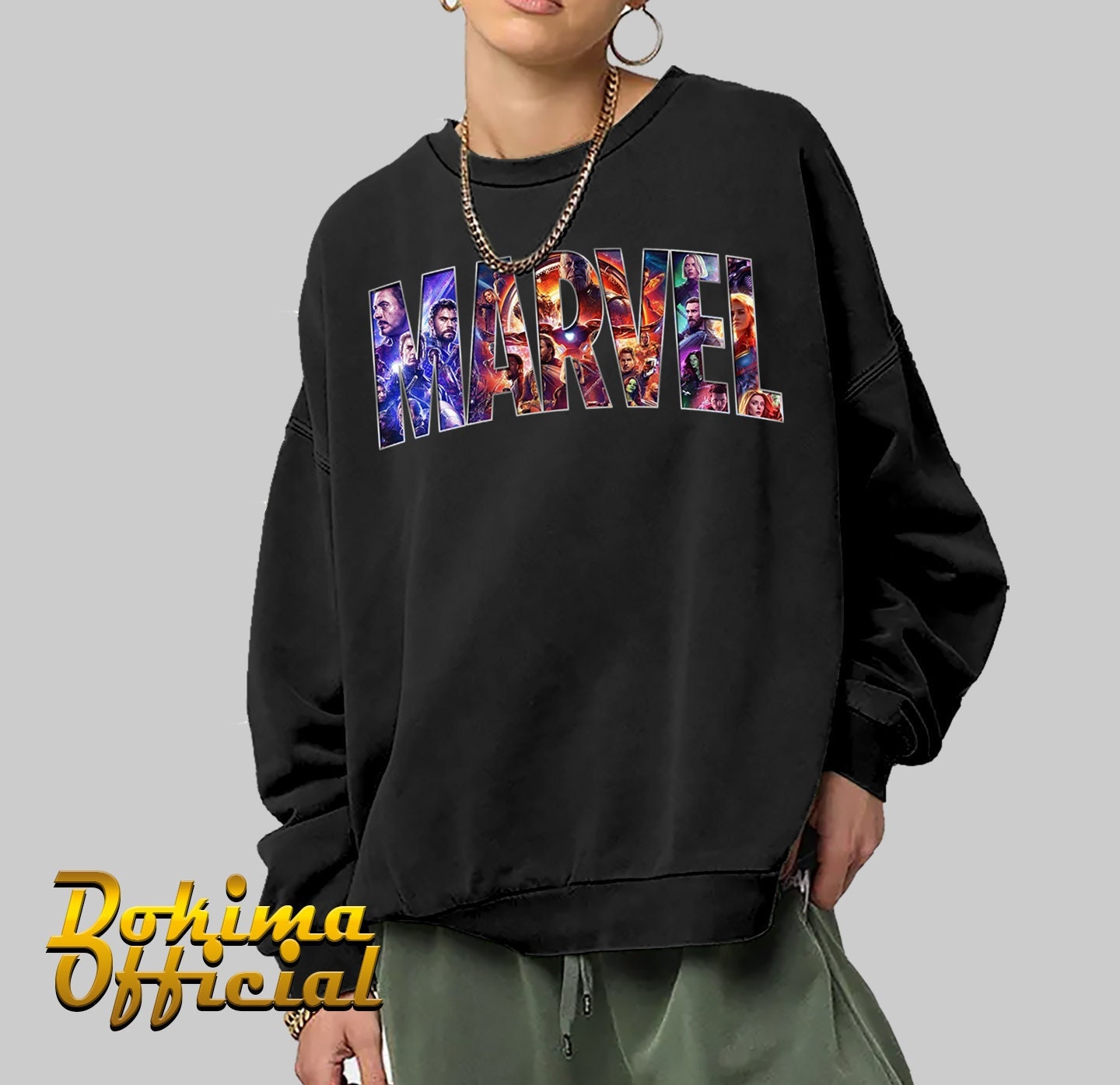 Vintage Marvel Sweatshirts Hoodie 