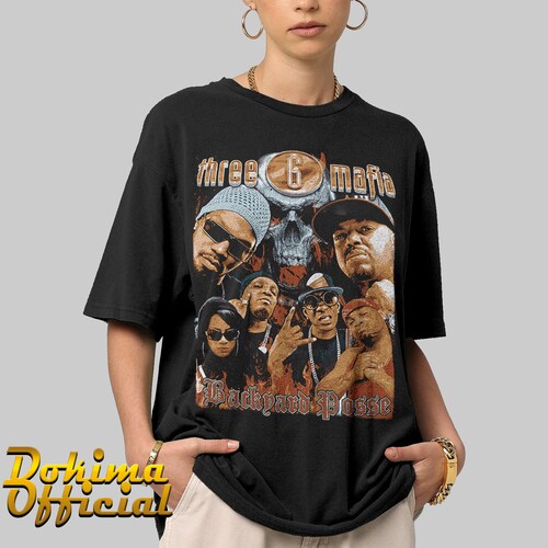 T-shirt Three 6 Mafia Live by Yo Rep 