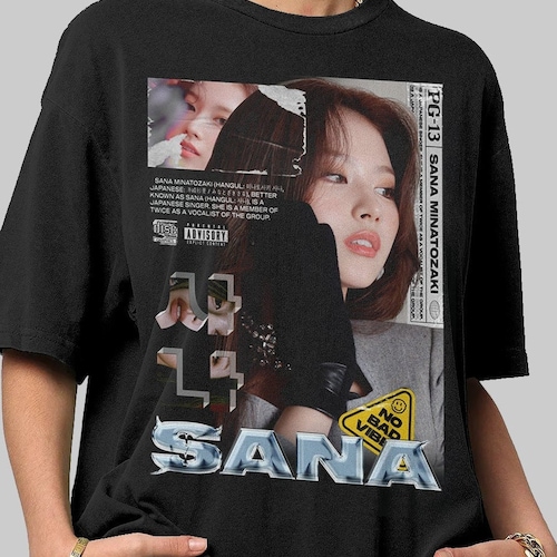 Sana Twice Shirt, Twice Graphic Tshirt, Sana Twice Kpop Shirt