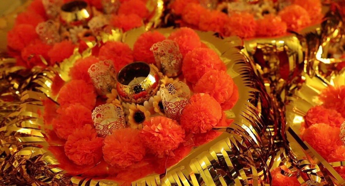 Decorative henna tray. Henna decor. Mehndi Plate. Henna Etsy