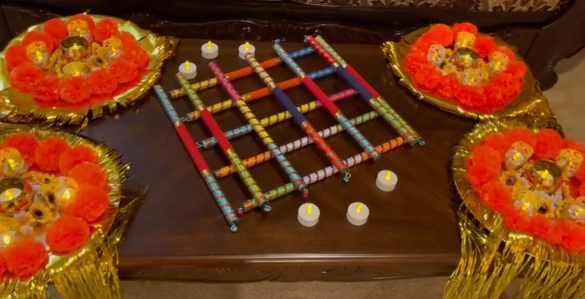 Decorative Henna Tray. Henna Decor. Mehndi Plate. Henna Etsy