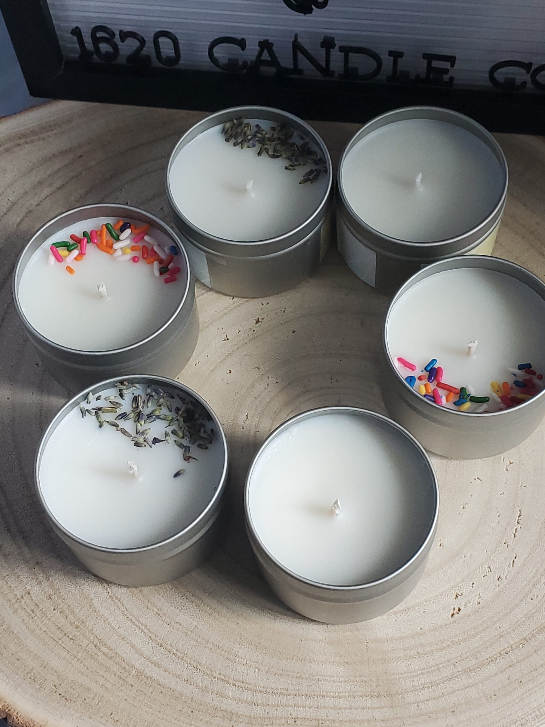 Candle Tins 4 oz Etsy