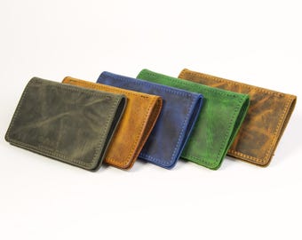 Handmade Leather Tobacco Pouch, Rolling Organizer