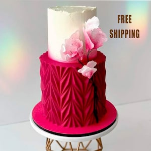 Silicone mold POLA for texture cake decorating